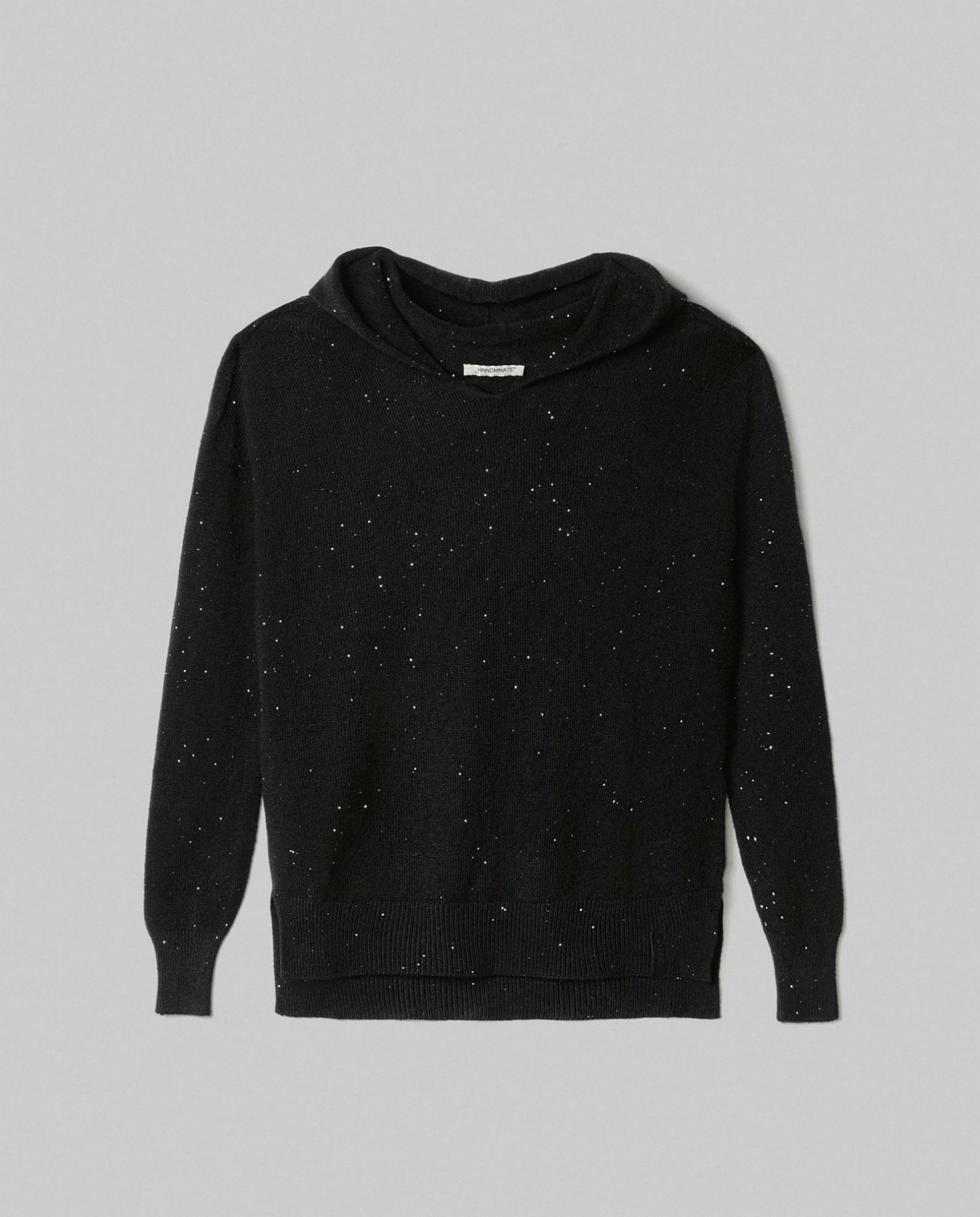 Maglia Cappuccio Con Paillettes