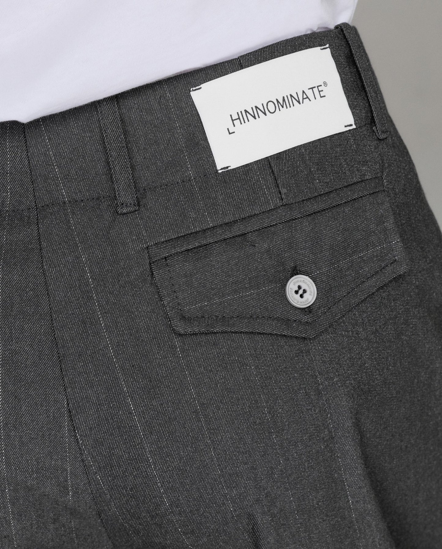 Pantalone Dritto Gessato