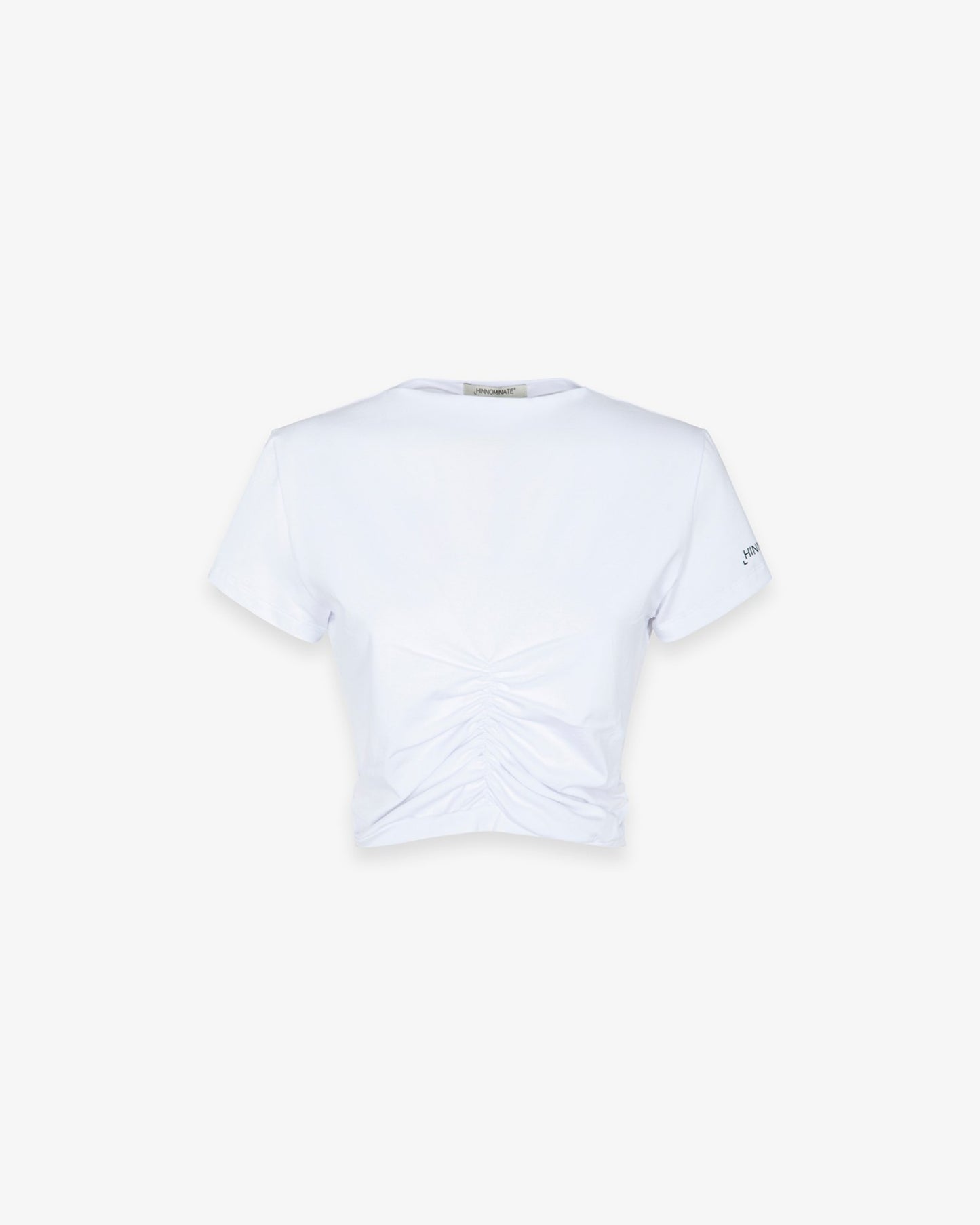 T-shirt con arricciatura