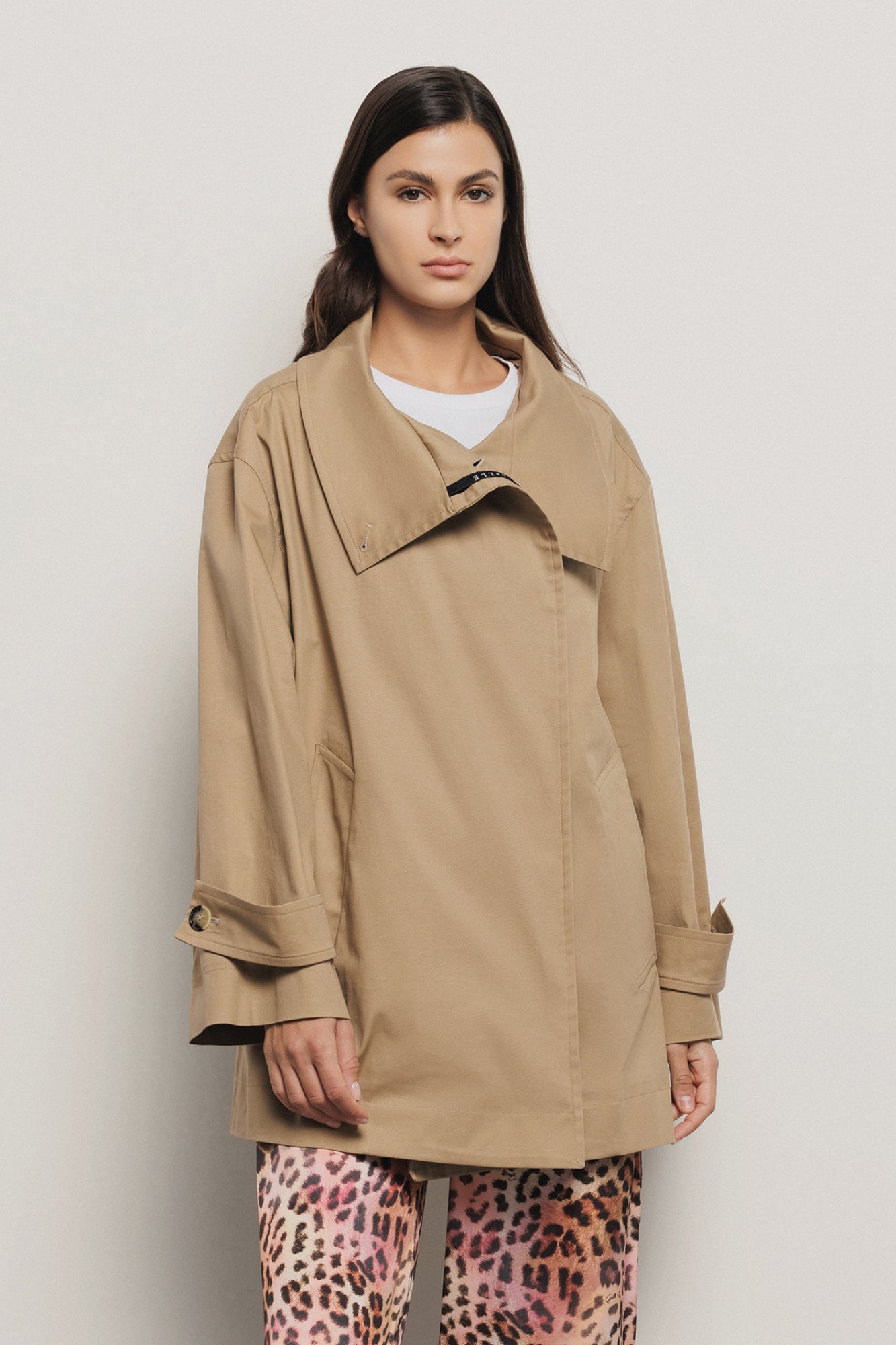 Trench doppiopetto.