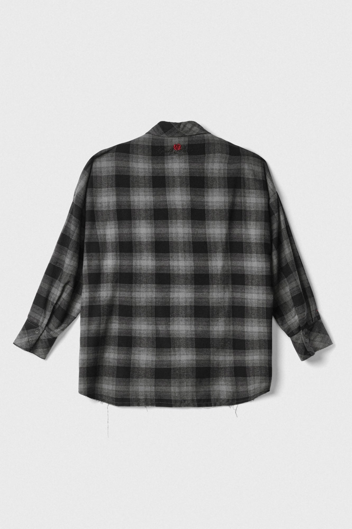 Maxi Camicia Con Tasche Sul Petto