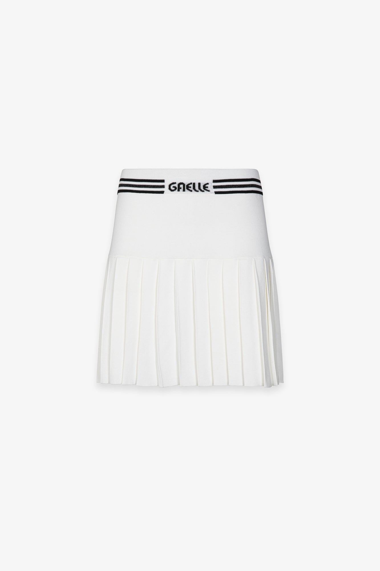 Minigonna in maglia a pieghe