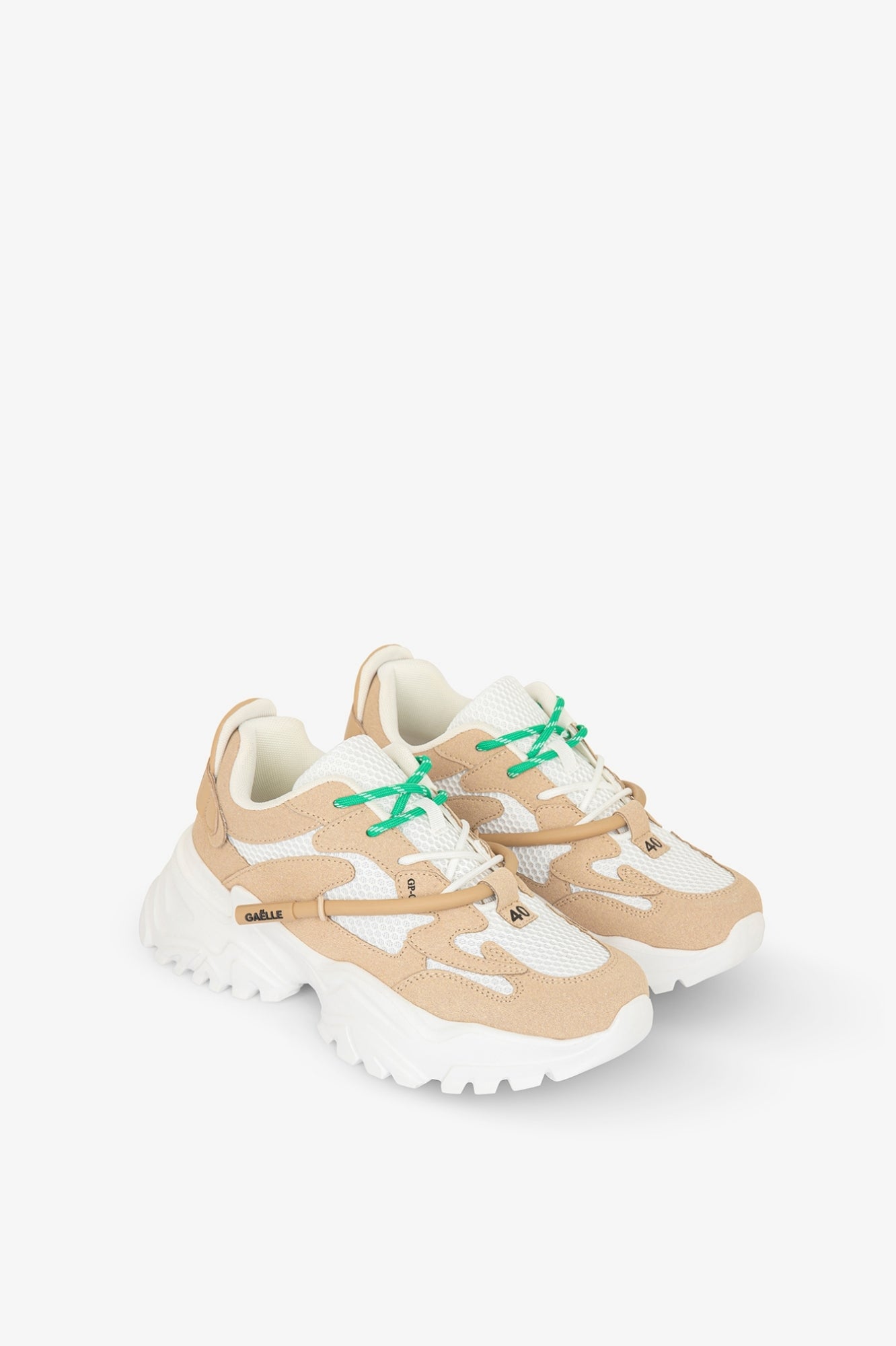 Sneakers running in mesh cin inserti in suede