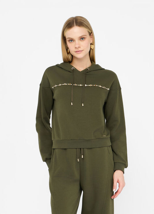 Felpa Liu Jo Better con cappuccio