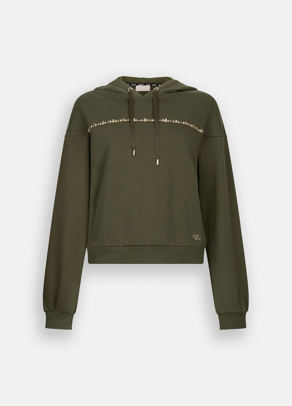 Felpa Liu Jo Better con cappuccio