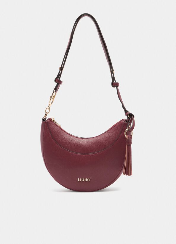 Borsa a spalla media con charms