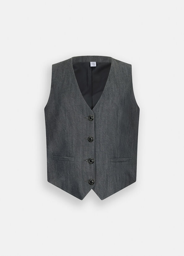 Gilet in denim
