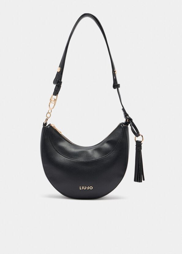 Borsa a spalla media con charms