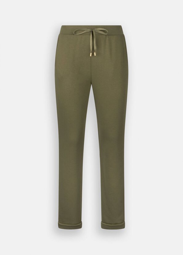 Pantaloni jogging in felpa