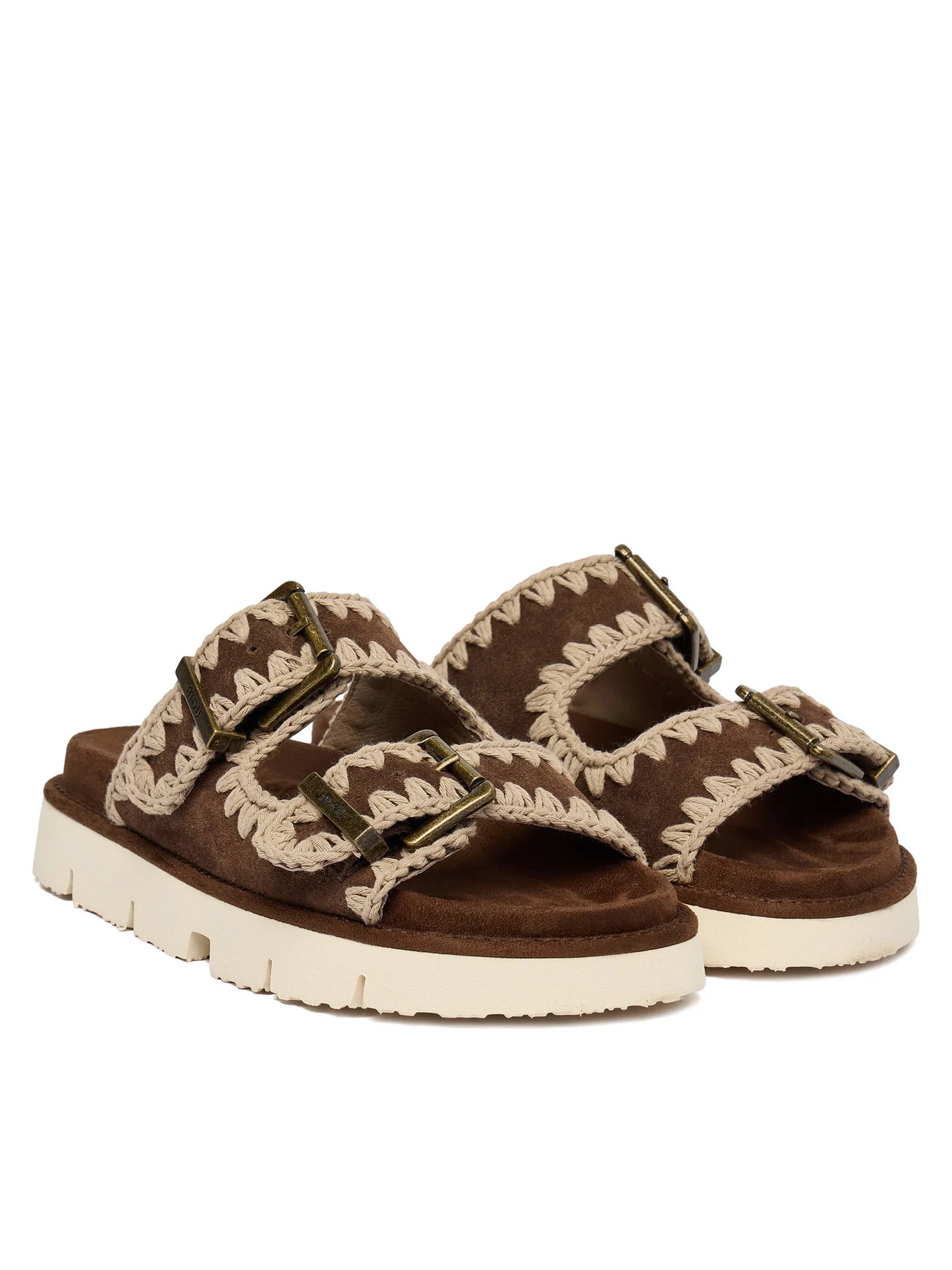 Sandal two buckles