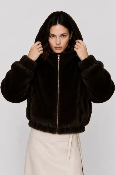PELLICCIA CON ZIP