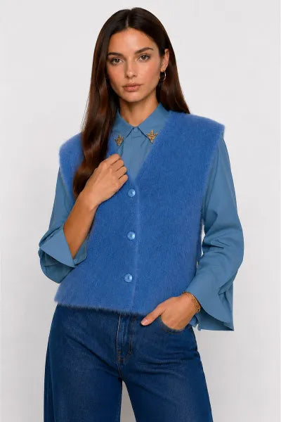 GILET IN MAGLIA