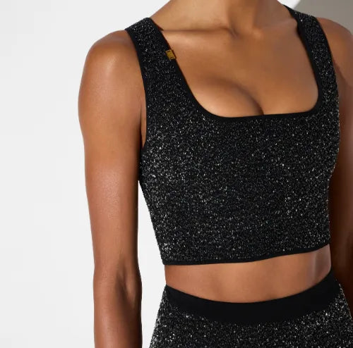TOP CON PAILLETTES