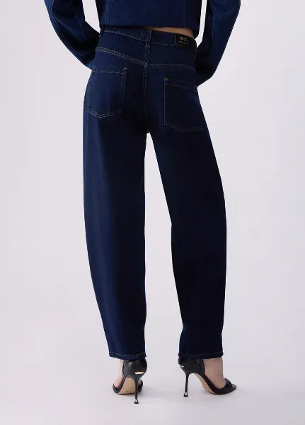 JEANS RELAXED VITA ALTA