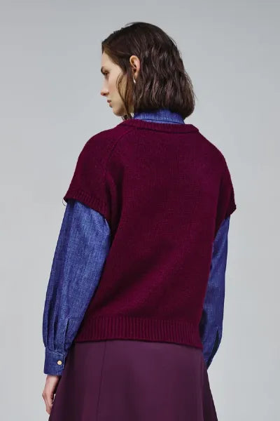 GILET IN MAGLIA