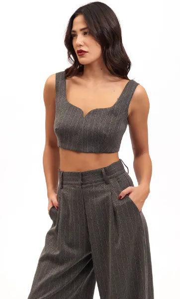 PANTALONE GESSATO
