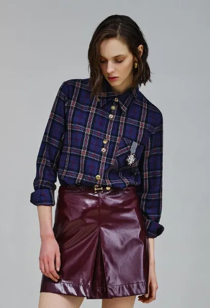 CAMICIA CON APPLICAZIONI