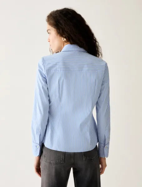CAMICIA SLIM FIT IN POPELINE