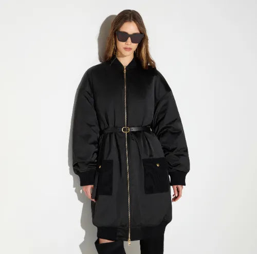 PARKA CON CINTURA
