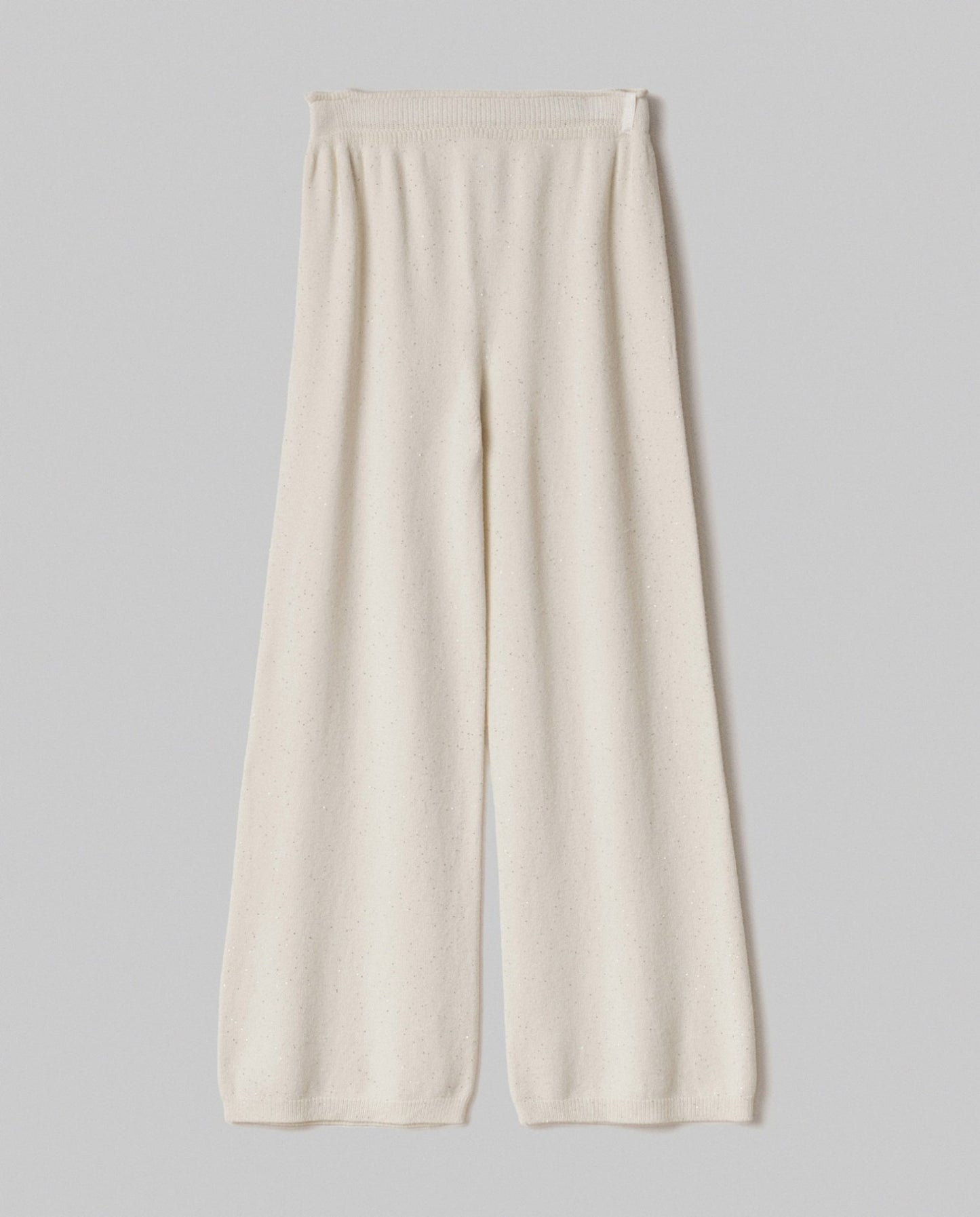 Pantalone dritto in maglia