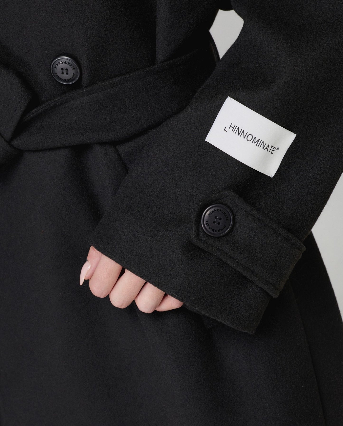 Cappotto over con cintura