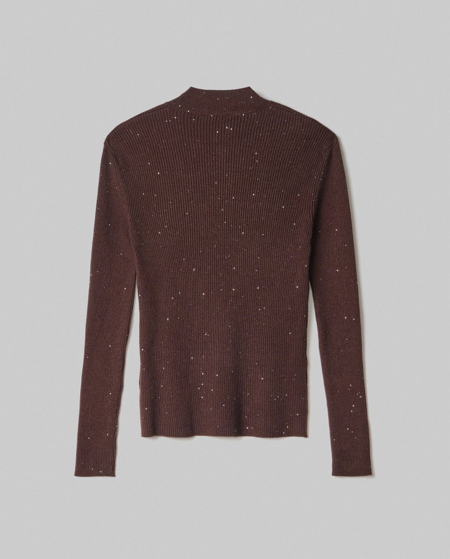 Maglia Lupetto In Costina