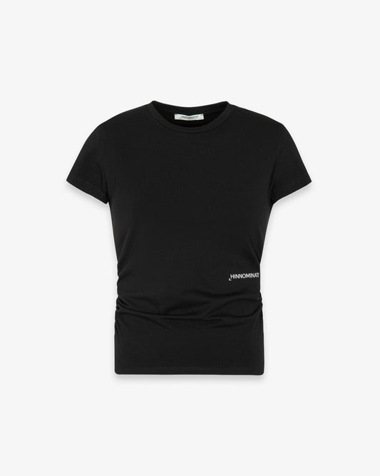 T-shirt con arricciature sui fianchi
