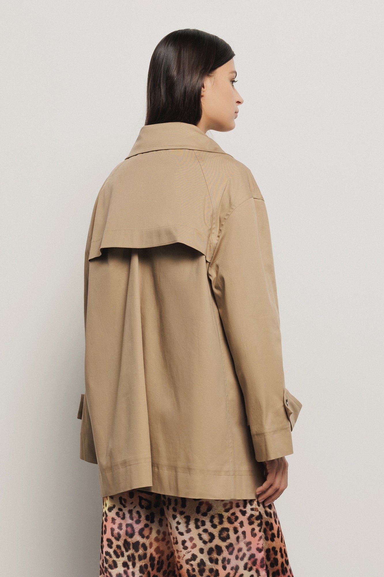 Trench doppiopetto.
