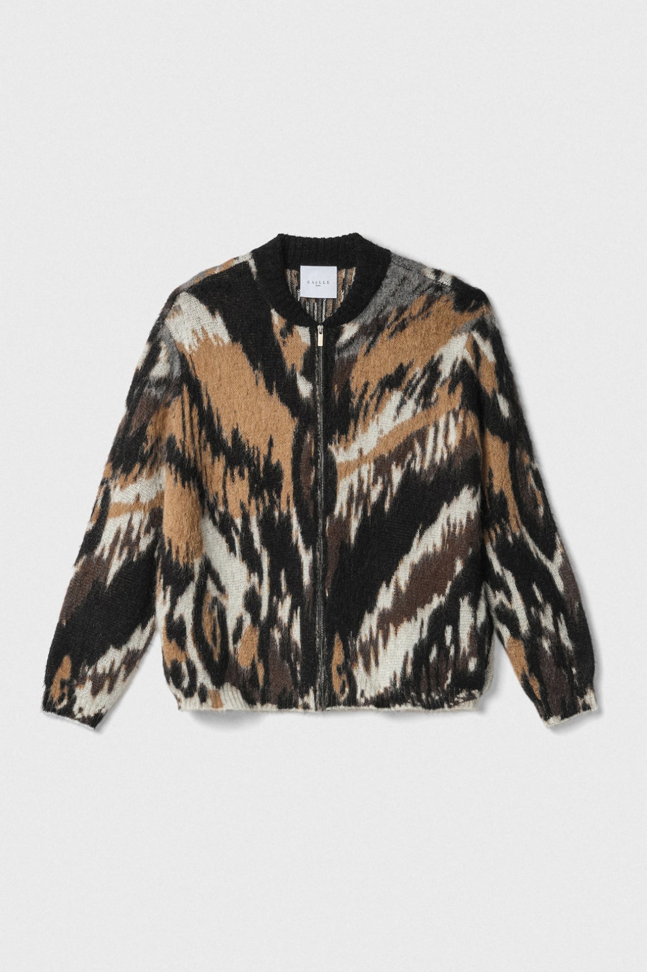 Bomber In Maglieria All Zip