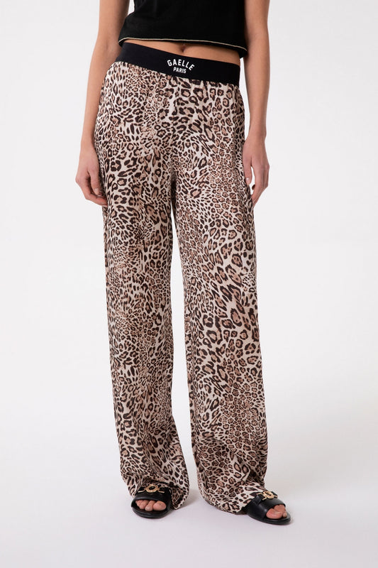 Pantalone morbido in raso