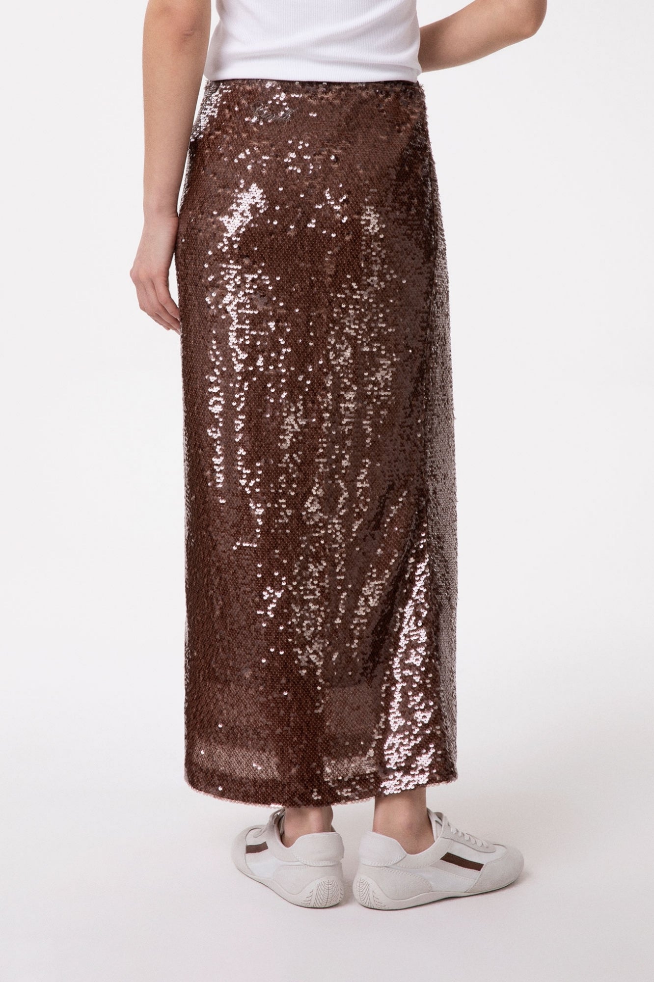Gonna midi in paillettes