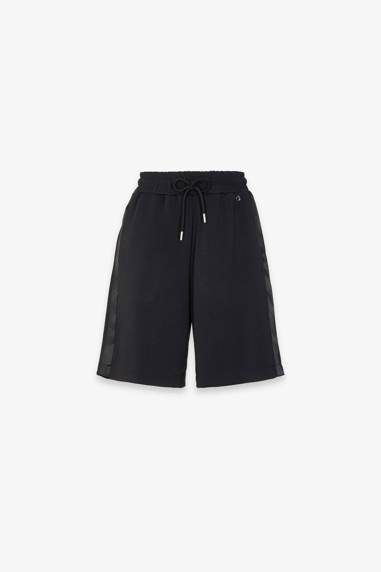 Short con bandine in raso