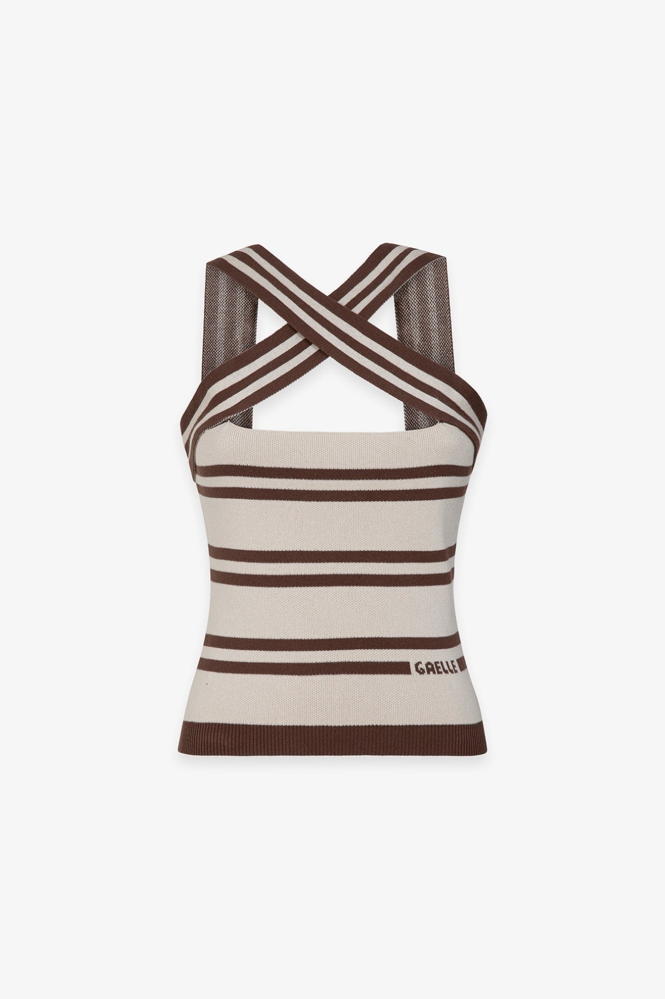 Top in maglia a righe