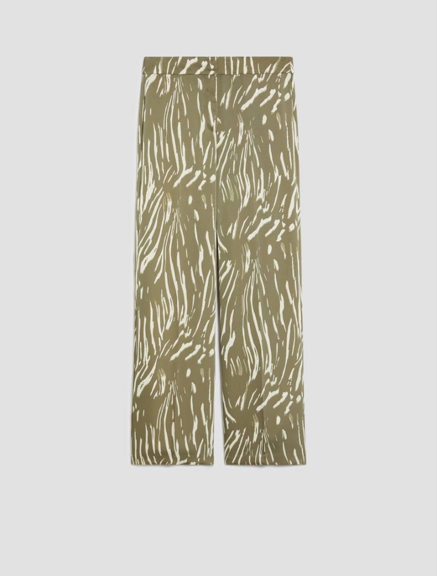 Pantaloni in doppio raso