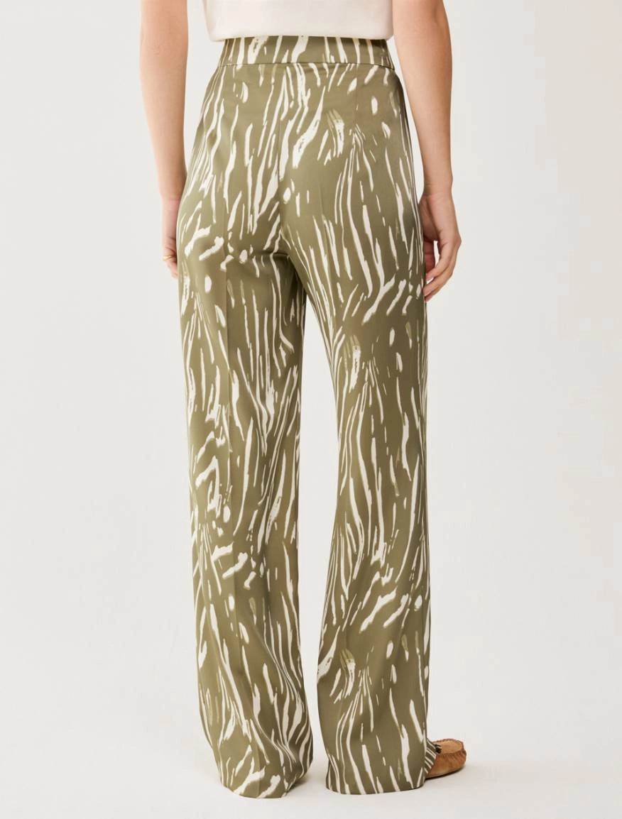 Pantaloni in doppio raso
