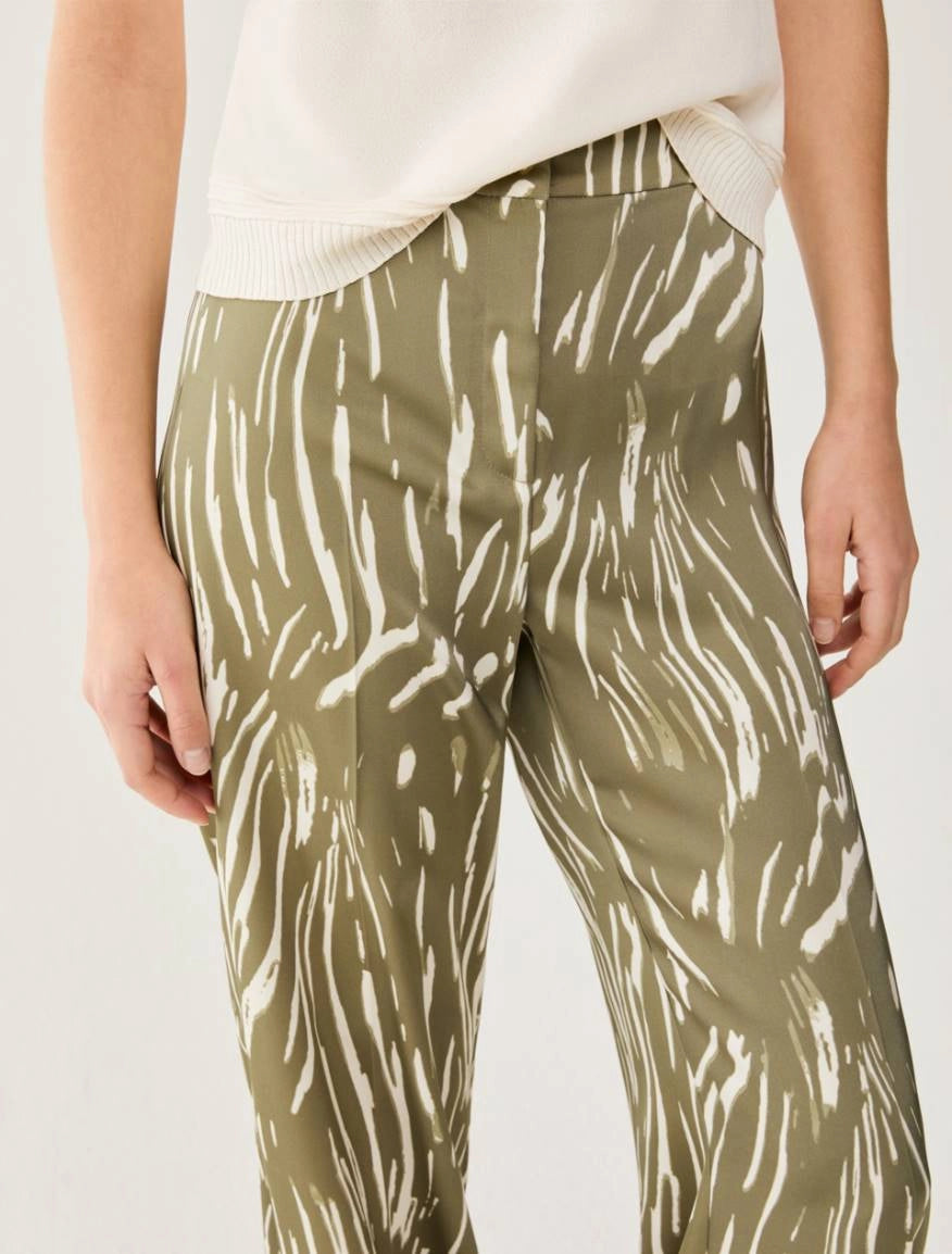 Pantaloni in doppio raso