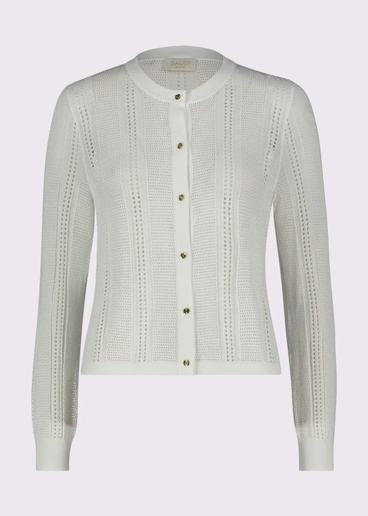 Cardigan in filo
