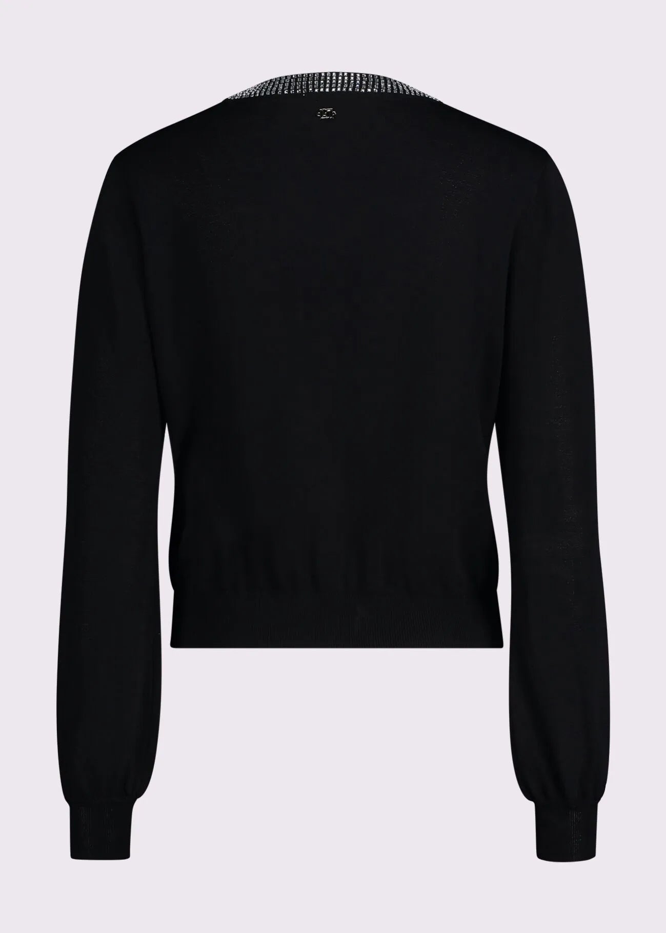 Cardigan con strass