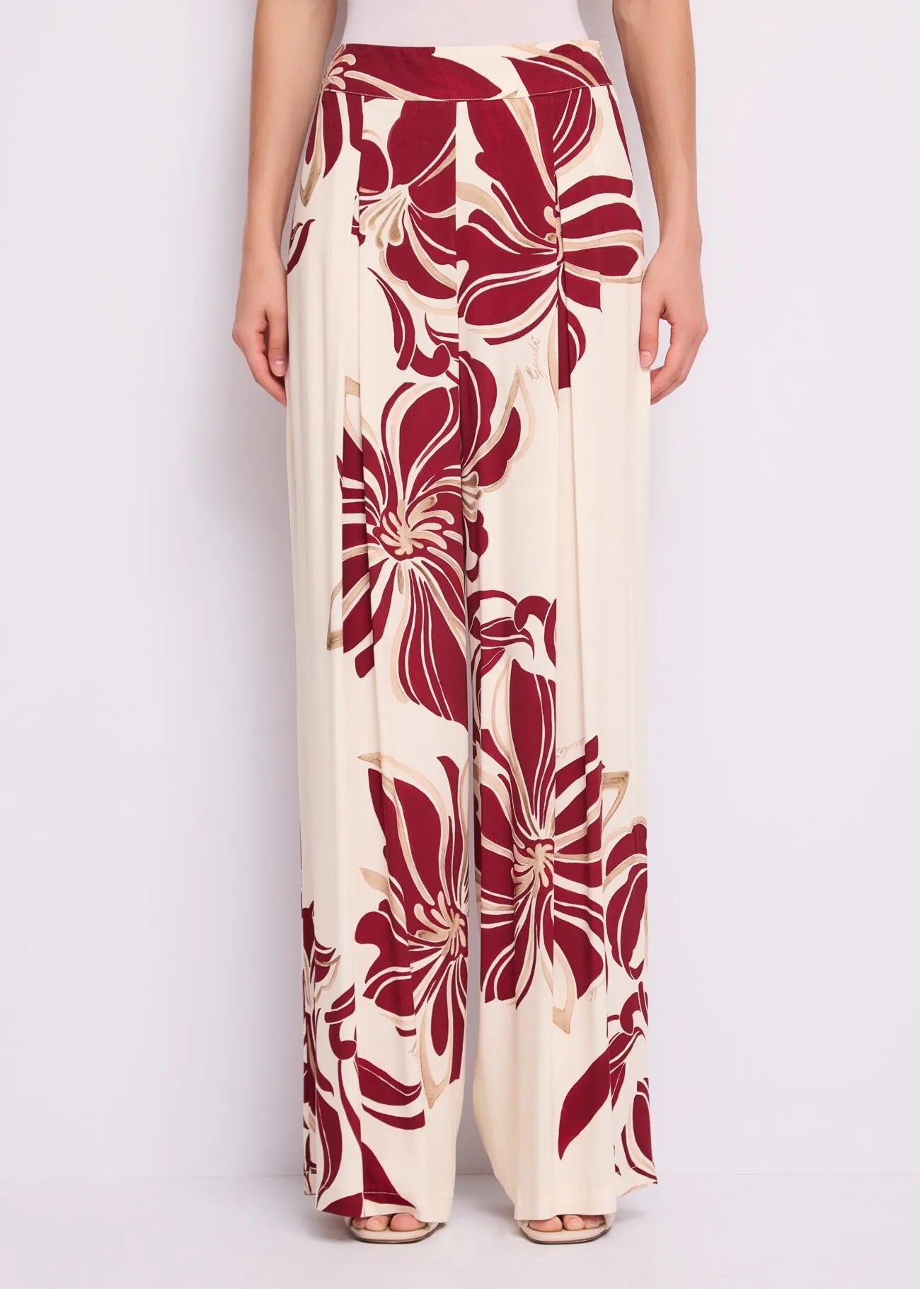 Pantalone palazzo in fantasia