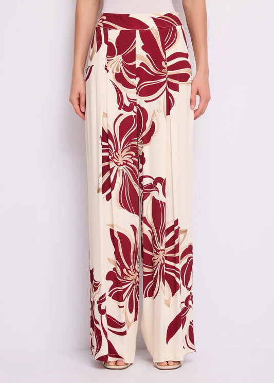 Pantalone palazzo in fantasia