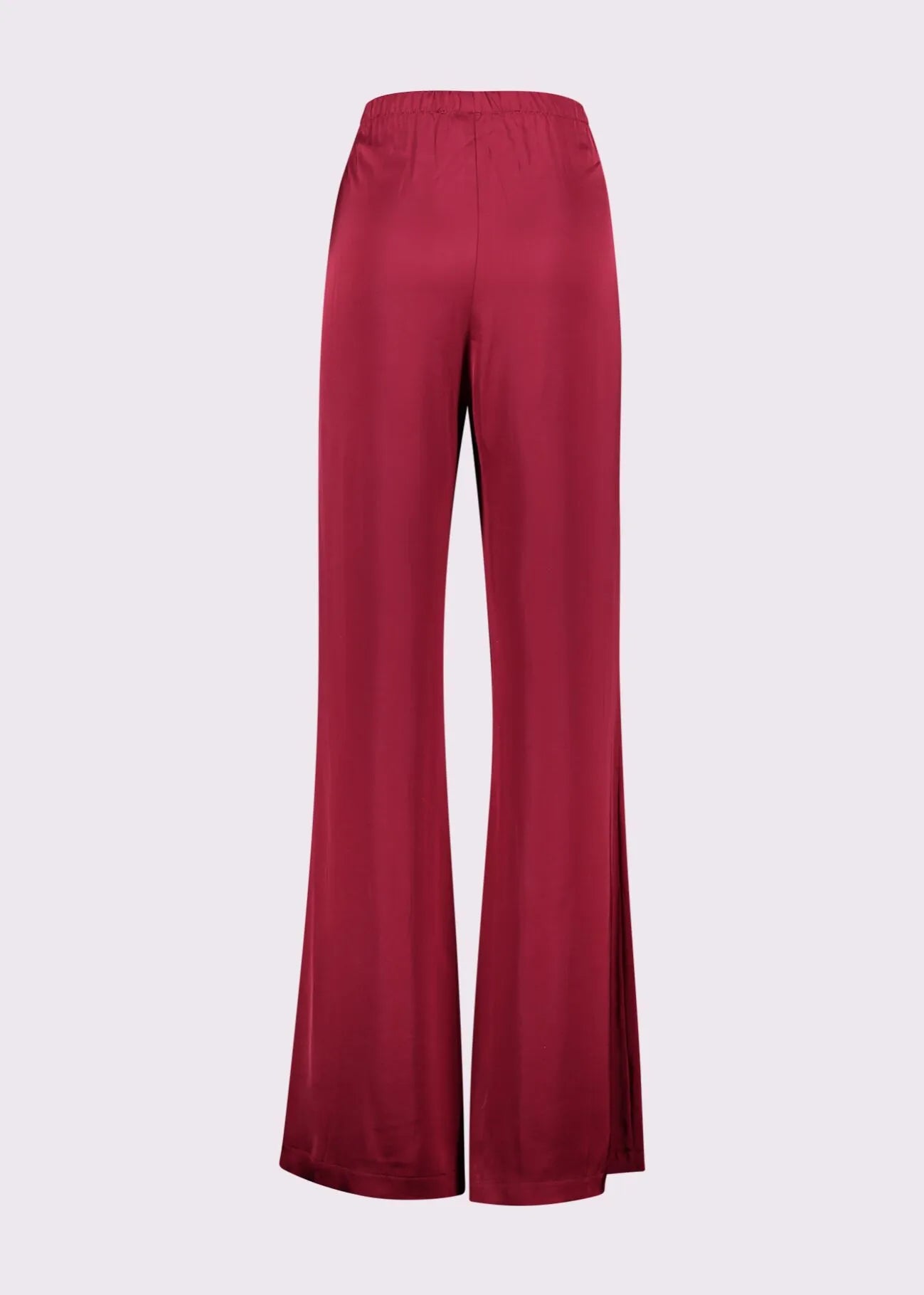 Pantaloni in raso di viscosa