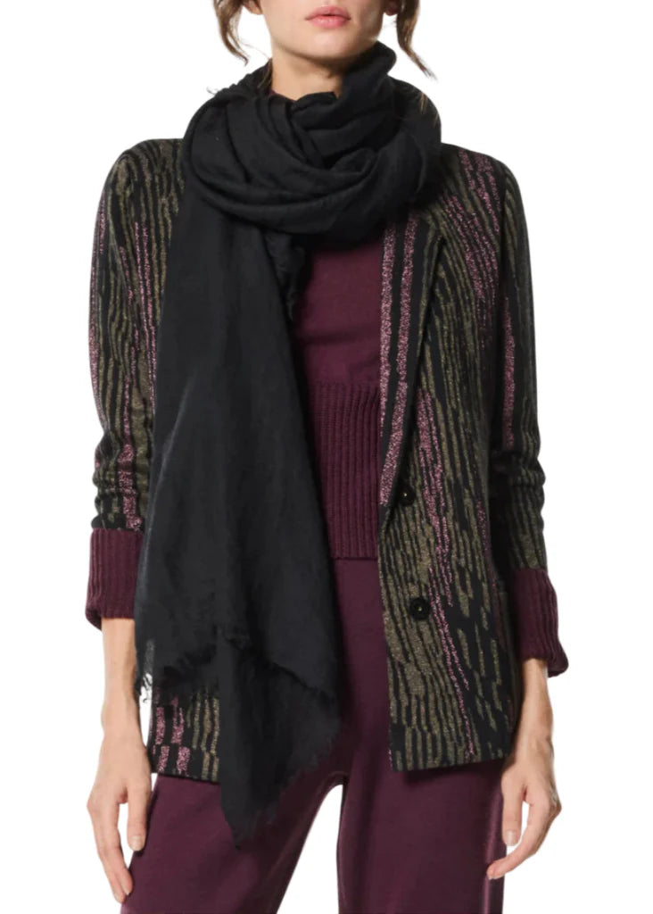 Giacca in maglia lame