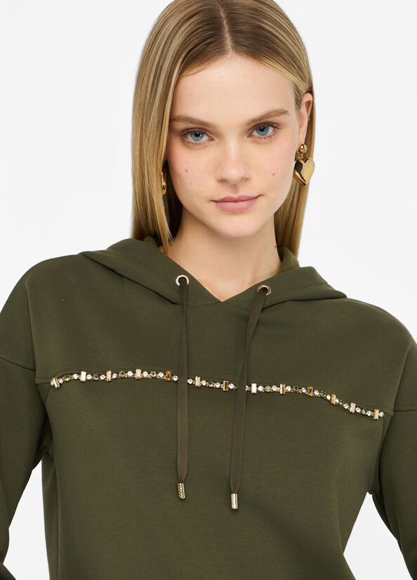 Felpa Liu Jo Better con cappuccio