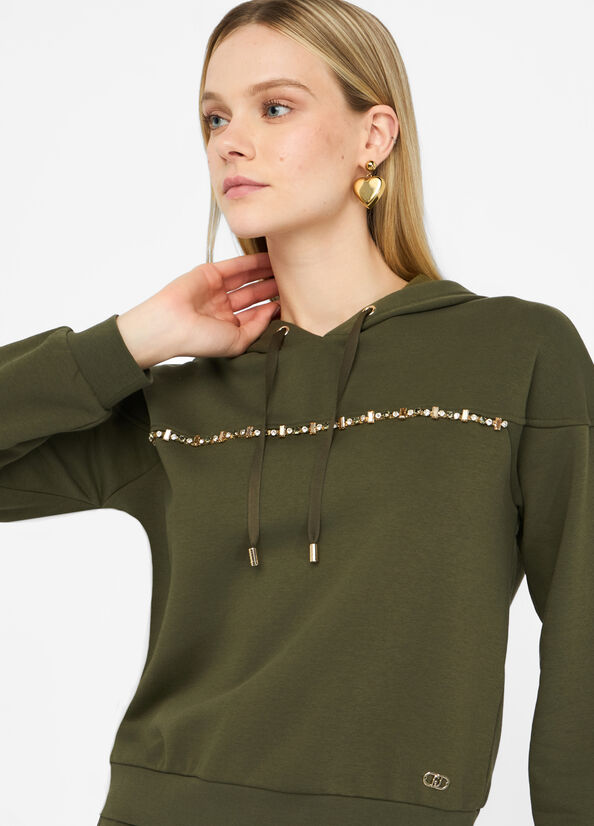 Felpa Liu Jo Better con cappuccio