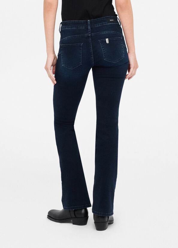 Jeans bootcut bottom up