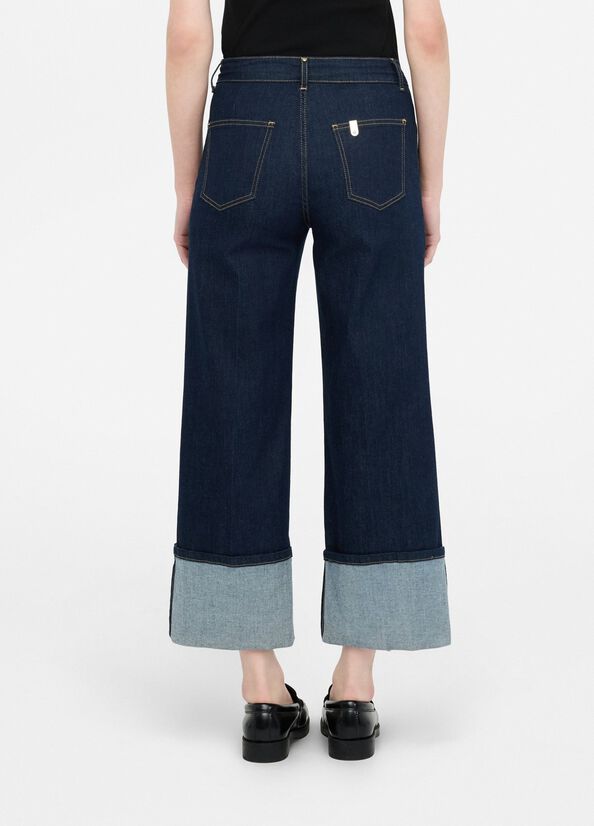 Jeans straight cropped