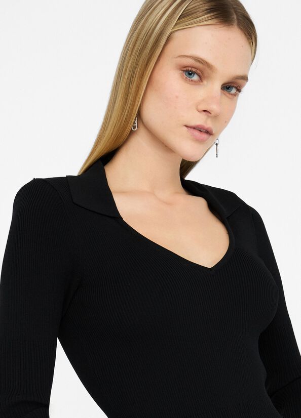 Abito corto in maglia