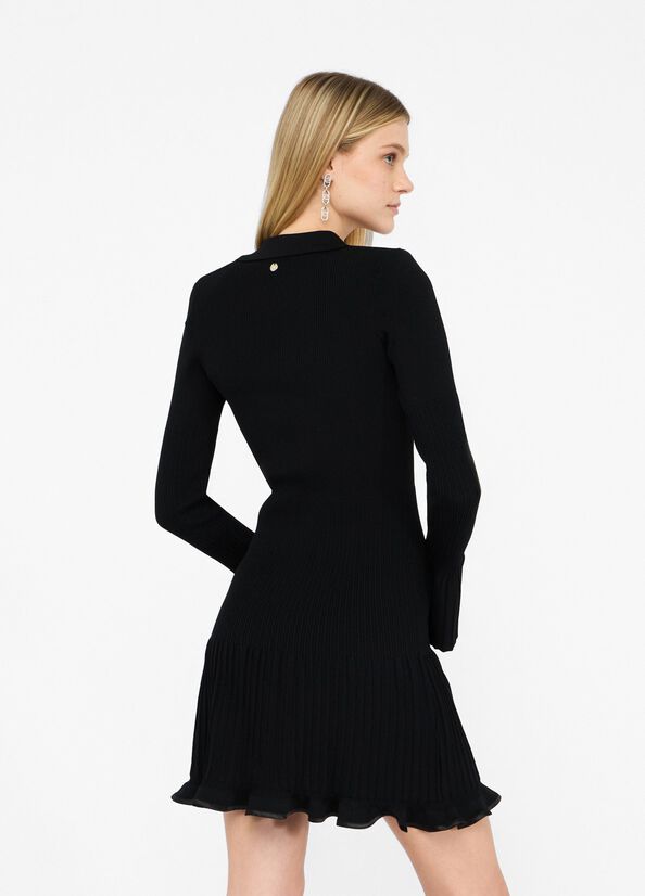 Abito corto in maglia