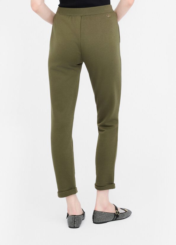 Pantaloni jogging in felpa