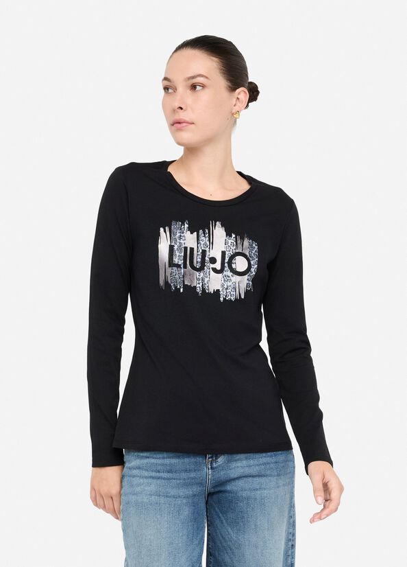 T-shirt a maniche lunghe